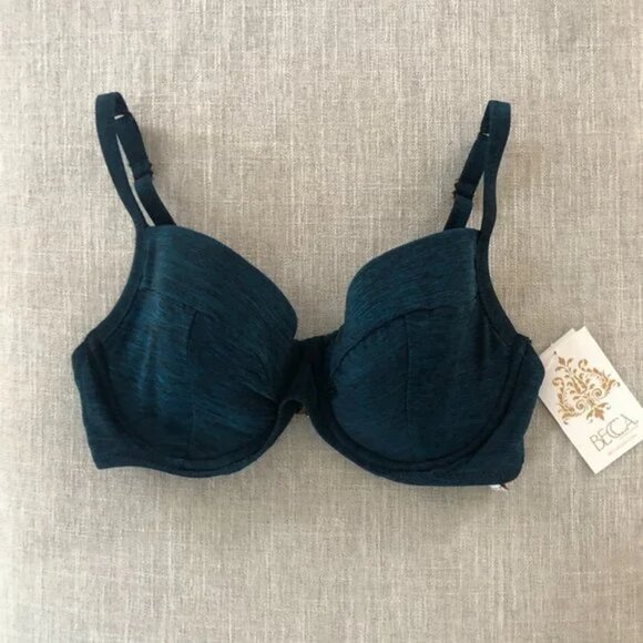 Becca Swim Mesa Verde Convertible Strap Top (size medium with D-cup) NWT - Picture 5 of 9